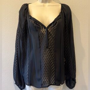 L’Agence Long Sleeve Blouse